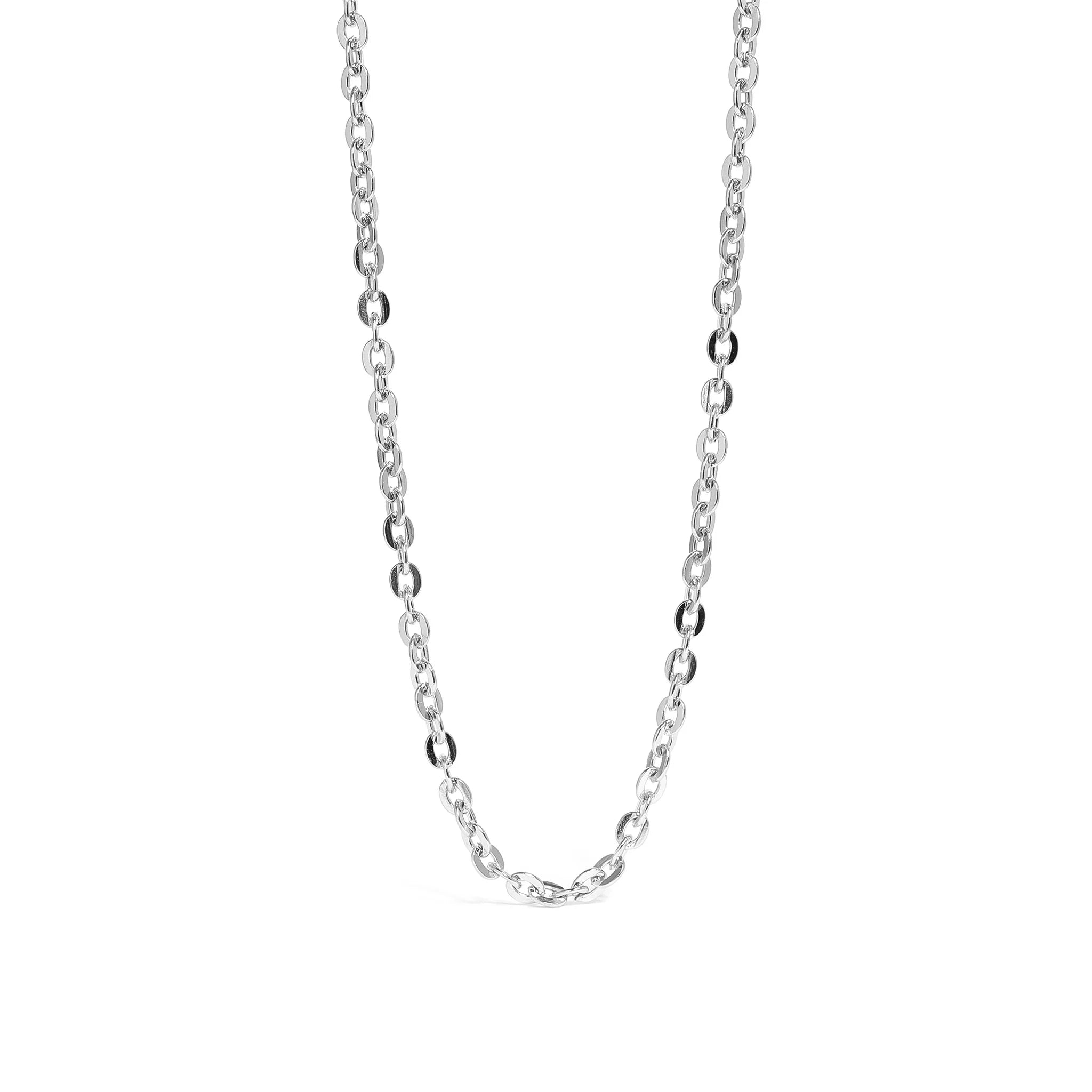 Stainless Steel Flat Oval Loop Chain