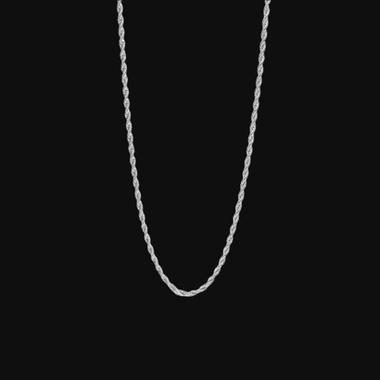 Stainless Steel Rope Chain Necklace