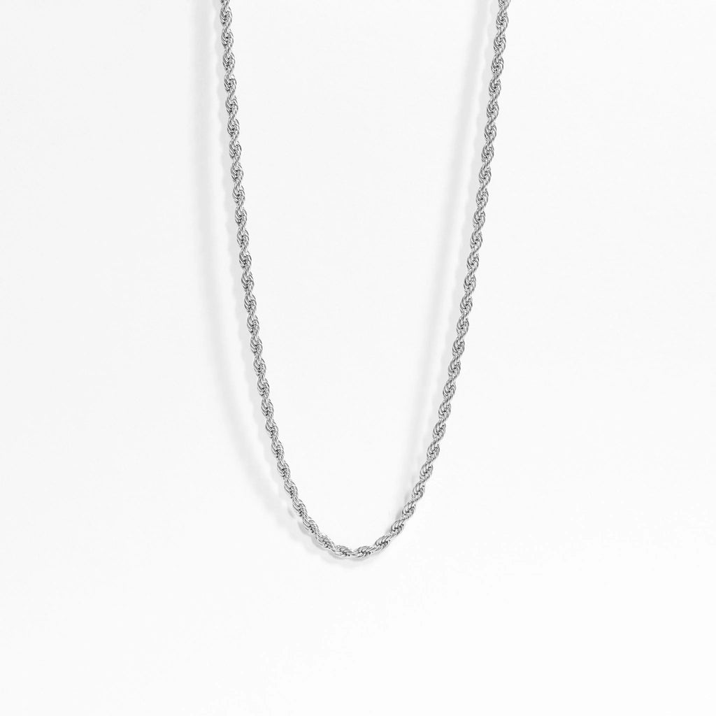 Stainless Steel Rope Chain Necklace