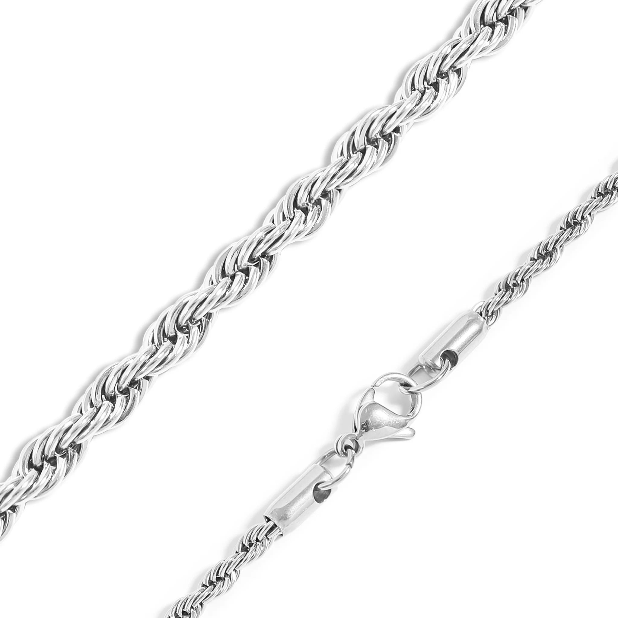 Stainless Steel Rope Chain Necklace
