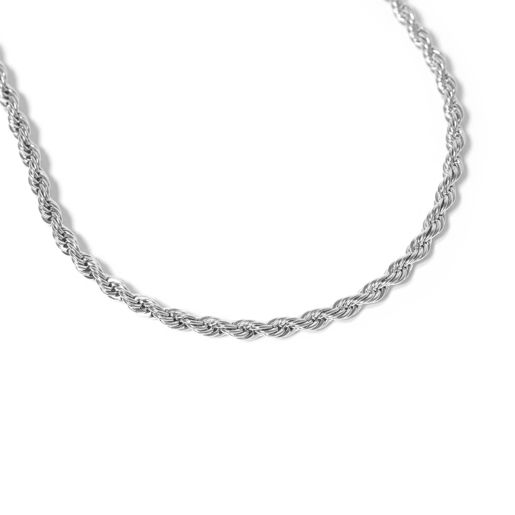 Stainless Steel Rope Chain Necklace